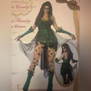 Green Leaf Costume with Gloves